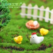 Customizable Decorative Ornaments Miniature Landscape Decoration ZAKKA Goods Resin Craft Chicken Family Scene Accessories - Image 3