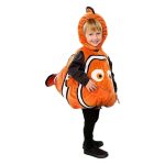 Children's Halloween Costume Nemo Clownfish Bag Tail Vest Cartoon Performance Suit Adult Stage Performance Costume