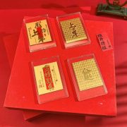 Custom Metal Medal Badge Gold 999 Success Guaranteed Lucky Carp Sticker for Exams Ideal Gift from Putuo Mountain - Image 2