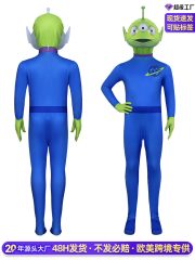 Toy Story Three-Eyed Monster Adult Stage Performance Costume Halloween Party Makeup Ball All-In-One Suit Children's Play Dress