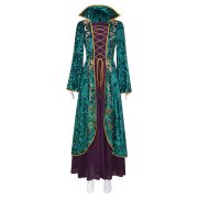 Adult Stage Performance Costume Witch Cosplay Medieval Style Wilhelmina Dress for Halloween and Other Themed Events - Image 5