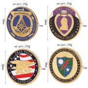 Custom Metal Medal Badge Customizable enamel pins Chest Badges Keychains Commemorative Coins Ideal for Corporate Identity - Image 3