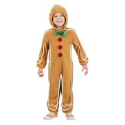 Children's Gingerbread Man Performance Costume Elementary School Pancake Hero Performance Outfit Cartoon Animal Stage Props