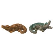 Creative Customizable Yangtze Crocodile Resin Ornament Desktop Decoration Miniature Landscape DIY Car Accessories - Image 5
