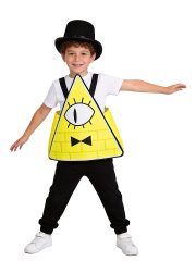Adult Stage Performance Costume Unusual Small Town Triangle Bill Civerall-In-One Suit Halloween Performance Dress Up Clothes - Image 5