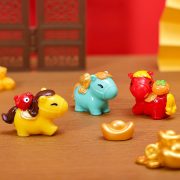 创意新年金元宝马年摆件树脂工艺品桌面摆件 马年小摆件diy配件 - Image 4