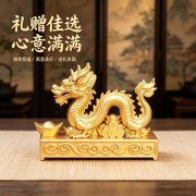 Custom Metal Medal Badge Gold Dragon Home Decor Office Living Room Shelf Display Piece Business Activity Gift - Image 4