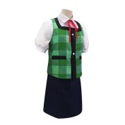 Xinboyuan Animal Friends Cosplay Costume Adult Stage Performance Checkered Shirt Set Ideal for Festival and Party Accessory - Image 5