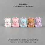 Customizable Decorative Resin Butterfly Bow Bear DIY Jewelry Hairpin Fridge Magnet Scene Decoration 3D Miniature Artwork