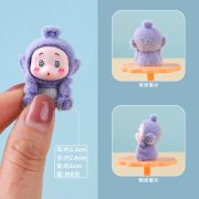 微景观新款植绒小摆件办公树脂工艺品装饰品桌面摆件文创潮玩萌粒 - Image 3