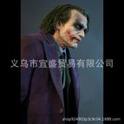 Customizable Dark Knight Joker Role-playing Halloween Resin Ornament Design Decorative Craftwork Tree Decoration Gift - Image 2