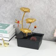 Creative Waterwheel Money Attracting Flowing Water Fountain Ornament for Living Room Office Feng Shui Decoration Source Factory Wholesale - Image 2