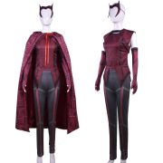 Wanda Vision Cosplay Adult Stage Performance Costume Scarlet Witch Halloween Outfit In Stock For Party And Masquerade - Image 4