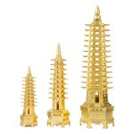 文昌塔摆件九层13层 书桌办公室装饰品 景区旅游工艺品收藏纪念品