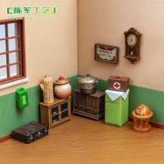 Retro 80s Miniature Furniture Customizable Decorative Ornament Dollhouse DIY Accessory Desktop Small Display Piece Resin Craft - Image 3