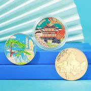 Huangshan Tourism Souvenir Coin Custom Metal Medal Badge West递Sun溪Old StreetHong VillageHui State Cultural Creative Scenic Area Commemorative Gift - Image 2
