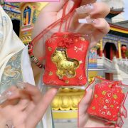 Newly Released Hot Selling Small Item Custom Metal Medal Badge Pendant Charm Quick Money Amulet Festival Opening Gift - Image 3