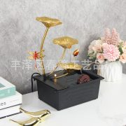 Creative Waterwheel Money Attracting Flowing Water Fountain Ornament for Living Room Office Feng Shui Decoration Source Factory Wholesale - Image 3