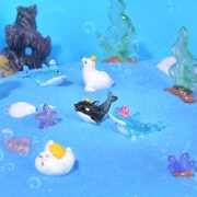 Customizable Decorative Resin Ornament Micro Landscape Marine Animal Figurine Aquarium Accessory Mediterranean Scenery Decoration - Image 3