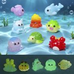 Glow-in-the-dark Customizable Decorative Ornaments Mini Turtle DIY Decoration Accessories Micro Landscape Desktop Figurines