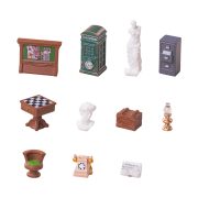 Creative Miniature Detective Agency DIY Dollhouse Decorative Ornaments Customizable Home Desktop Small Figurines - Image 5