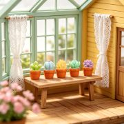 Customizable Decorative Ornaments Miniature Succulent Potted Plants Cartoon Tabletop Garden Scenery DIY Resin Crafts - Image 2