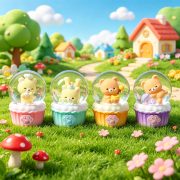 Customizable Cartoon Desktop Crystal Ball Light Up Small Ornaments Resin Animal Figurines Wholesale Office Decorations - Image 3