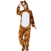 Adult Stage Performance Costume Halloween Animal Role-play Long-necked Giraffe Tiger Cow Bear Doll Costume For Men And Women - Image 4