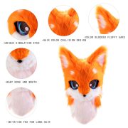 Husky Furry Head Mask Custom Mascot Costume Specific Dog Breed Plush Head Cover for Anime Cosplay Accessories - Image 5