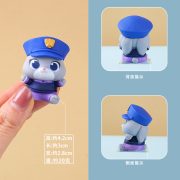 新品卡通动物树脂小公仔盲盒潮玩摆件文创办公居家装饰品摆件批发 - Image 3