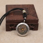 Bronze Four Divine Beasts Phoenix Gau Box Yuan Dynasty Copper Coin Pendant Necklace Decorative Wealth Attracting Pendant - Image 3