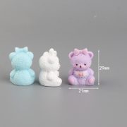 Customizable Decorative Resin Butterfly Bow Bear DIY Jewelry Hairpin Fridge Magnet Scene Decoration 3D Miniature Artwork - Image 4