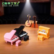 微景观创意钢琴吉他仿真乐器 娃娃屋diy装饰品配件迷你桌面小摆件 - Image 2