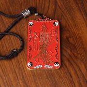 Custom Metal Medal Badge Pendant Necklace Creative Metal Crafts Pure Copper Pendant Men's Gift Artistic Jewelry