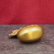 新款沙金色一锭富元宝摇钱树摆件招财进宝发财树办公桌面装饰摆件 - Image 4