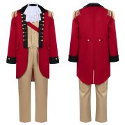 跨境新品万圣节复古律师套装角色扮演华盛顿总统表演服燕尾绅士服 - Image 2