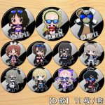 Custom Metal Medal Badge Final Chapter Girl And Tank Western Residence Mei Hui Red Star Little Plum Erica Emblem D Style