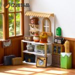 Retro Creative Radio Old Leather Case Eighties Furniture Diy Dollhouse Decorative Accessories Desktop Miniature Ornaments