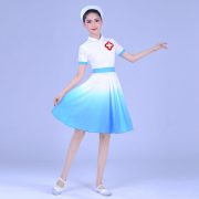 Adult Stage Performance Costume Nurse Anti-epidemic Dance Outfit Doctor Children's Style Angel Chorus Suit - Image 3