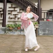 Classical Dance Practice Outfit Women's Dancewear Ethereal Gown Chinese National Dance Performance Top Costume