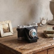 Retro Creative Resin Craft Camera Decorative Ornaments Customizable Home Living Room Office Desktop Decorations - Image 3