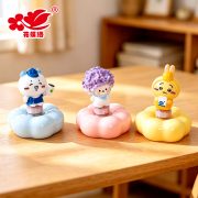 New Customizable Decorative Resin Ornament Cartoon Cloud Base DIY Car Desktop Decoration Resin Stand - Image 3