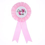 Custom Metal Medal Badge Personalized Dad To Be Chest Patch For Baby Shower Party Iron Badge Baby And Mommy Gathering Supplies - Image 5