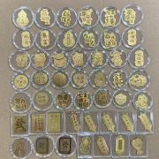 Custom Metal Medal Badge Gold Phone Sticker Attraction Lucky Charm Back Cover Adhesive Small Gift Metal Crafts - Image 3