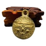 Custom Metal Bell Badge Retro Bronze Tiger Head Bell Dog Bell Pet Bell Wholesale Price Metal Crafts