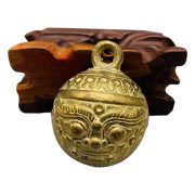 Custom Metal Bell Badge Retro Bronze Tiger Head Bell Dog Bell Pet Bell Wholesale Price Metal Crafts