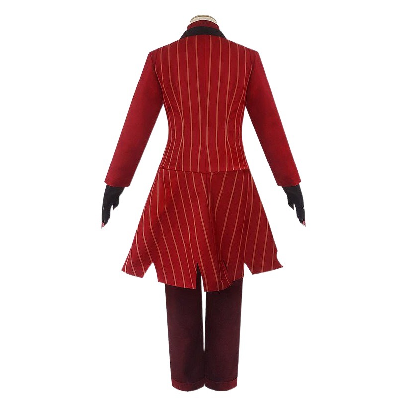 O1CN01c70d4B1Bs2up0jJZO_0-0-cib.jpg Sweet Anime Hell Hotel Alastor Devil Female Broadcast Cosplay Costume Adult Stage Performance Wear Halloween Theme - Image 1