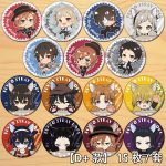 Anime Themed Custom Metal Medal Badge Cosplay Style D Plus Version Island Engraving Ideal for Lanyards and Chest Patches
