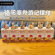 百茂原创精致围巾骆驼树脂摆件办公桌面摆件创意车载装饰礼品批发 - Image 2