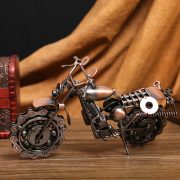 Retro Iron Art Harley Motorcycle Decorations Creative Custom Metal Model Toy Gift for Boys Collectible Figurine Handmade - Image 5